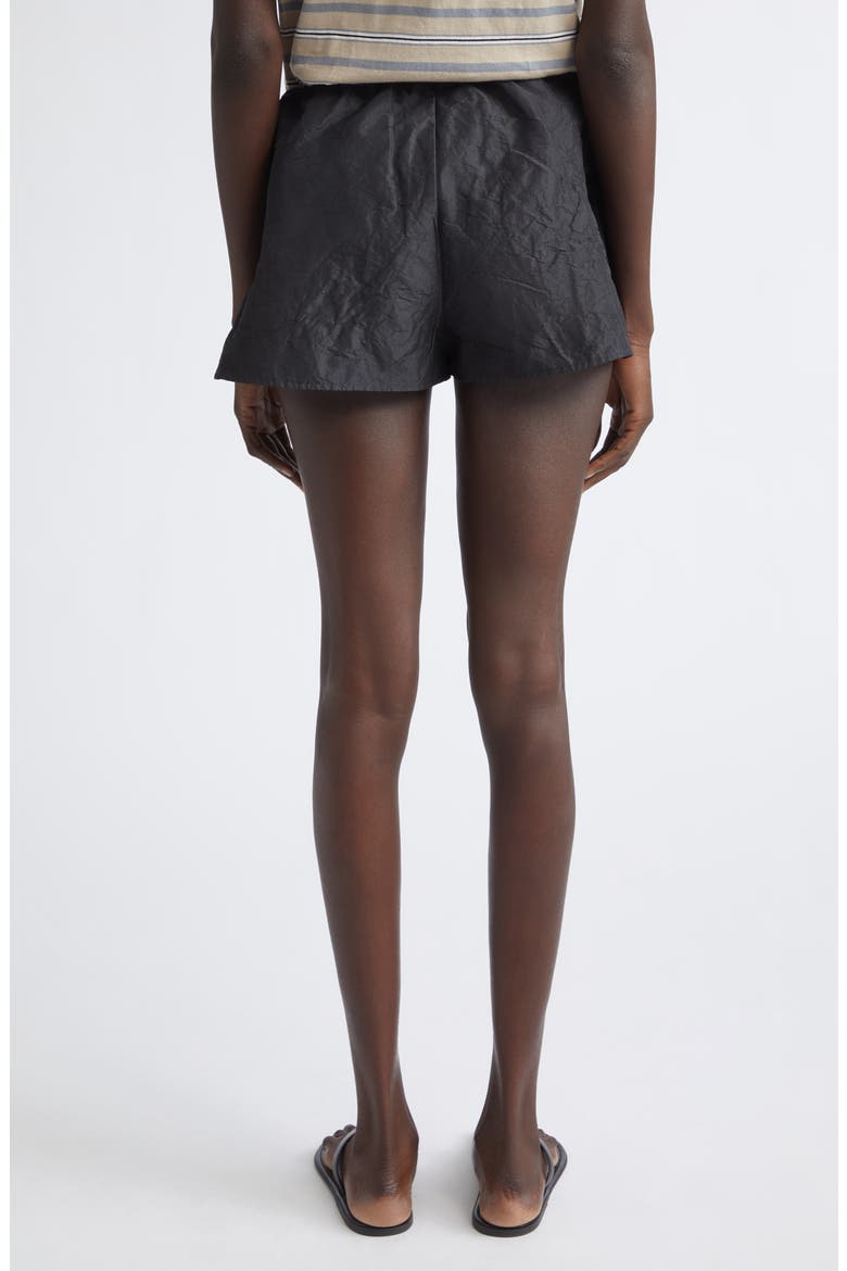 Jules Taffeta Shorts, Alternate, color, BLACK