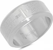 STEELTIME Men's I Can Do All Stainless Steel Ring
