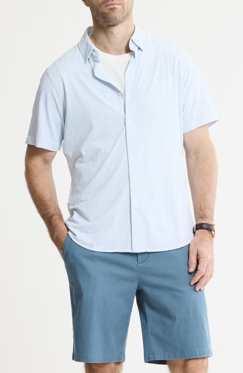 Performance Tech Button-Up Shirt