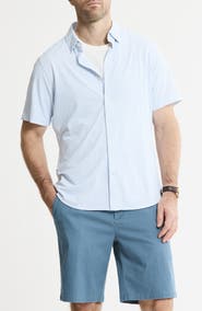 JACHS Performance Tech Button-Up Shirt