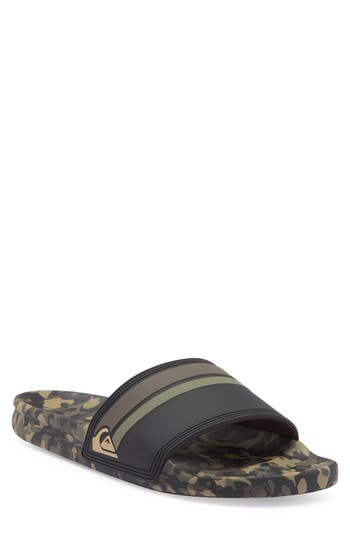 Quiksilver Rivi Sport Slide In Green