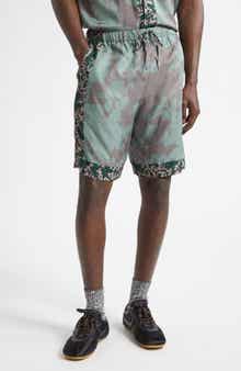 Piperi Mixed Print Drawstring Shorts