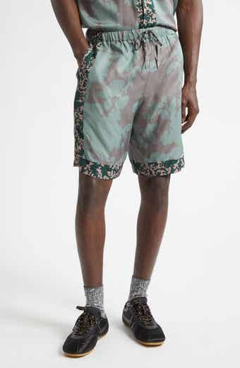 Piperi Mixed Print Drawstring Shorts