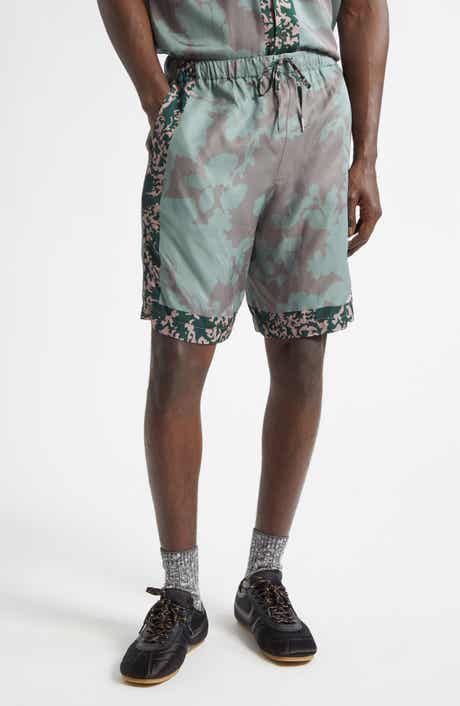 Piperi Mixed Print Drawstring Shorts