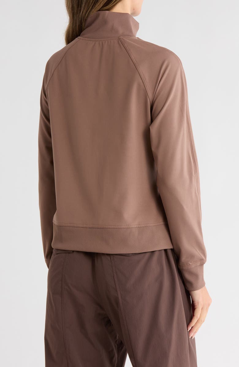 LAYER 8 Perfect Piping Jacket, Alternate, color, Deep Taupe