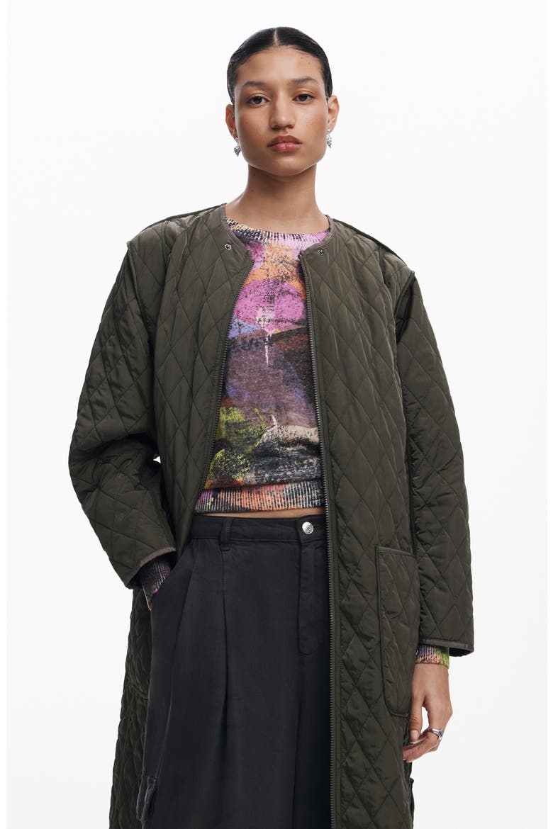Odense Reversible Quilted Jacket, Alternate, color, GREEN