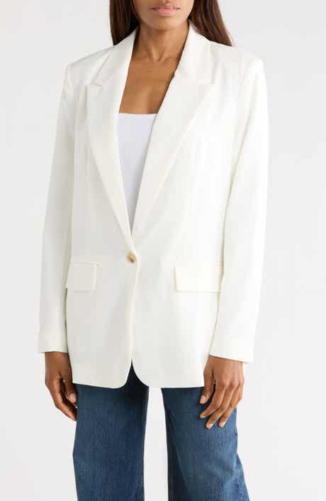 Leith Oversize Peak Lapel Blazer