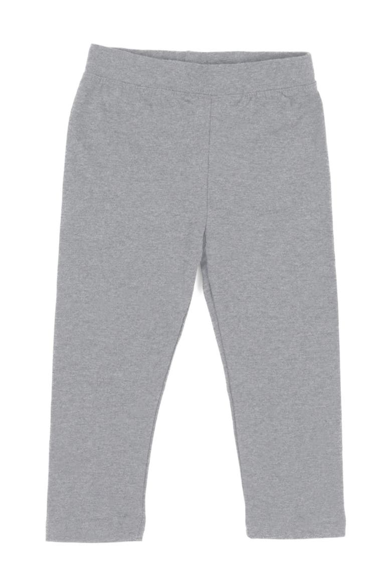 Girls Cotton Leggings, Solid Colors, Main, color, LIGHT GREY