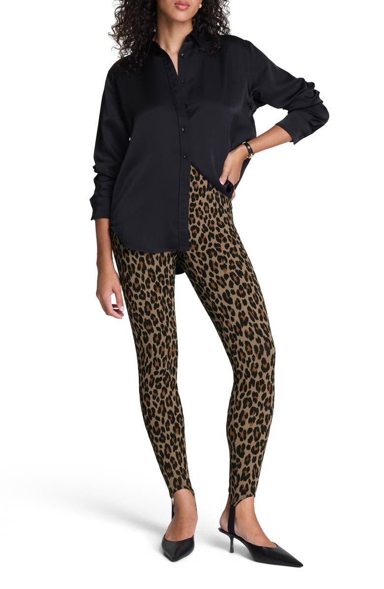 SPANX<sup>®</sup> SPANXsupersmooth<sup>™</sup> PerfectFit Ponte Stirrup Legging, Alternate, color, Brown