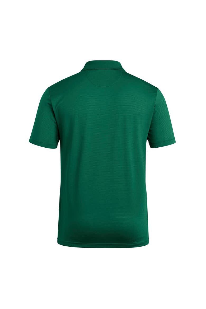 Green Miami Hurricanes Ultimate 365 Ottoman Polo Shirt, Alternate, color, Green