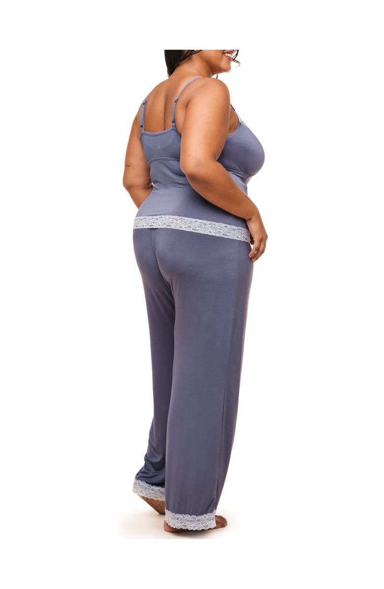 Adore Me Suzanna Pajama Cami And Pants Set, Alternate, color, Dark Grey