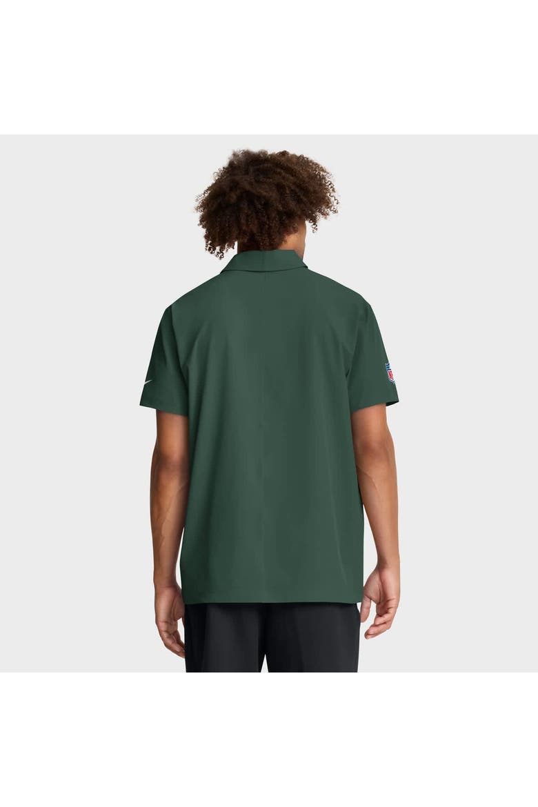 Men's Nike Green Green Bay Packers Sideline City Pride Woven Performance Polo, Alternate, color, Green