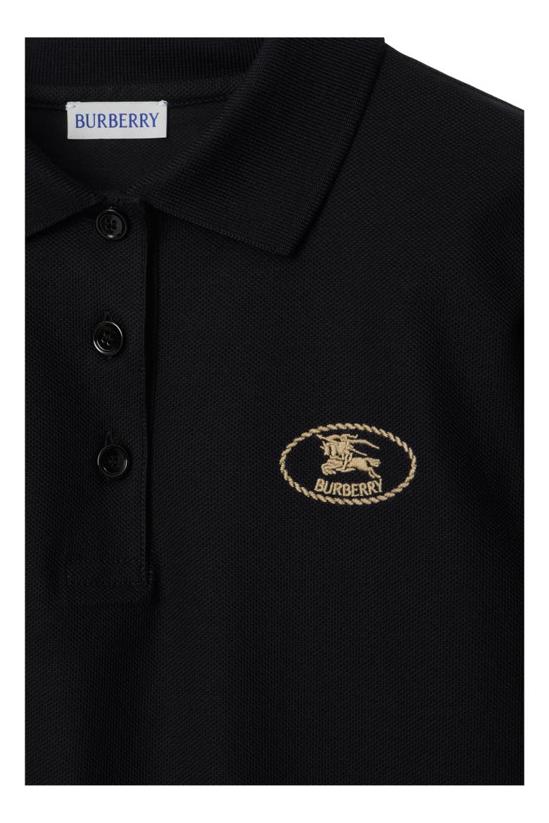Cotton Polo Shirt, Alternate, color, Black