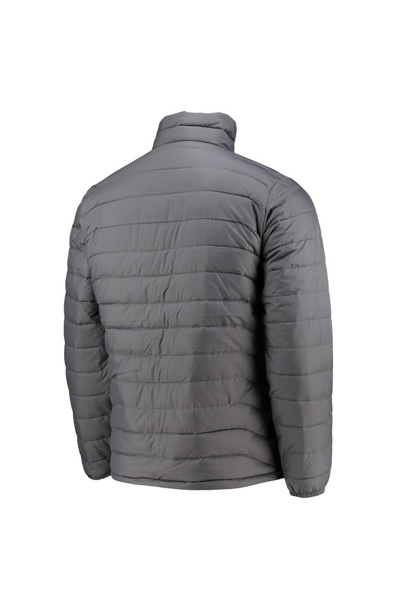 Columbia Men's Columbia Gray Clemson Tigers Powder Lite Omni-Heat Reflective Full-Zip Jacket, Alternate, color, 