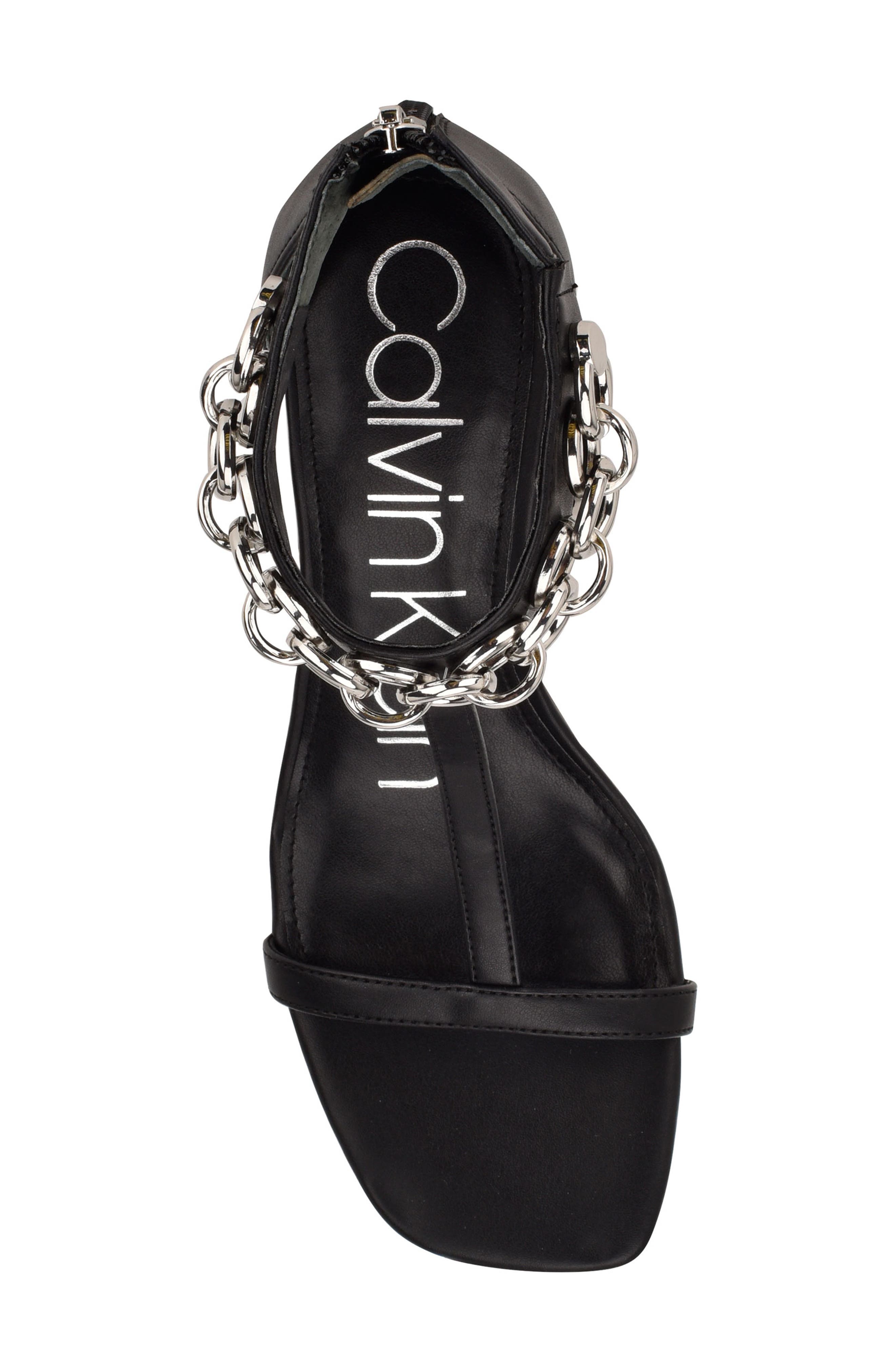 Calvin Klein Nova T-Strap Sandal, Alternate, color, 