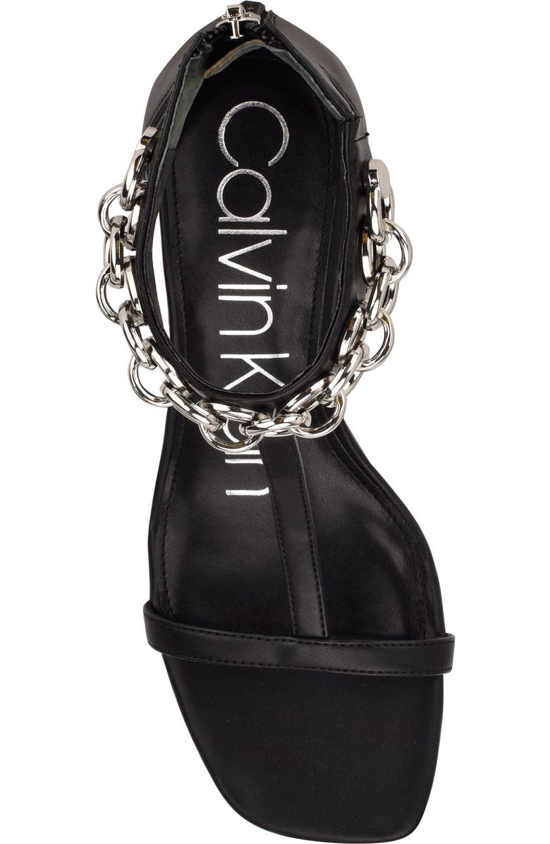 Calvin Klein Nova T-Strap Sandal, Alternate, color,