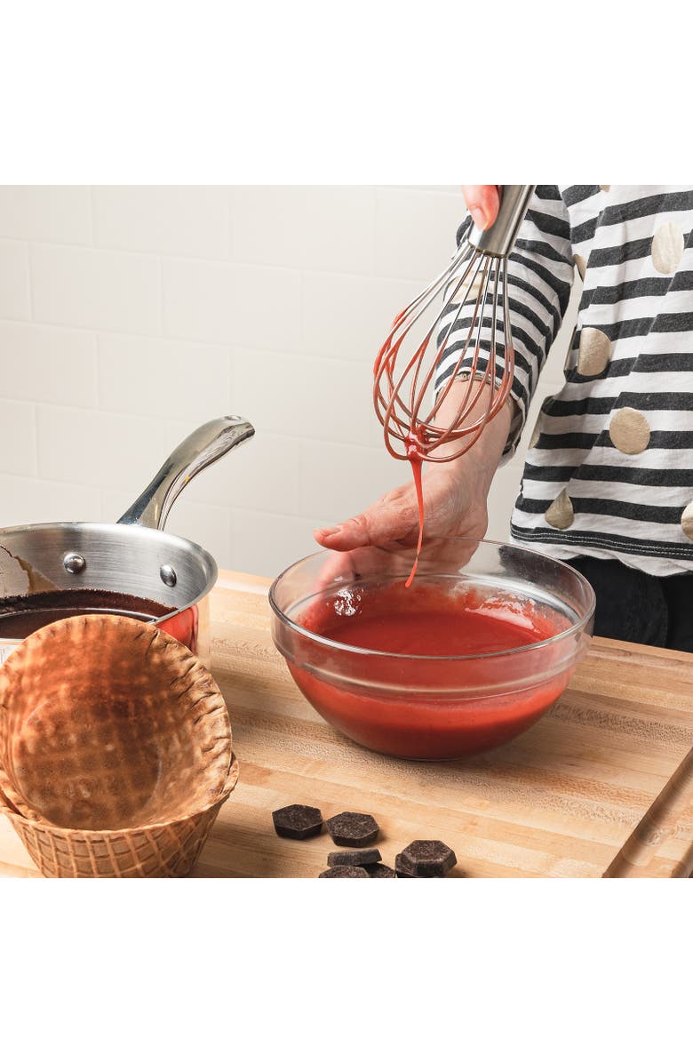 CUISIPRO 10 Inch Silicone Balloon Whisk, Alternate, color, Silver