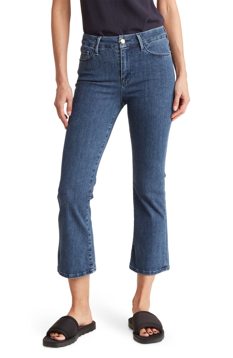 FRAME Le Cropped Mini Bootcut Jeans, Main, color,