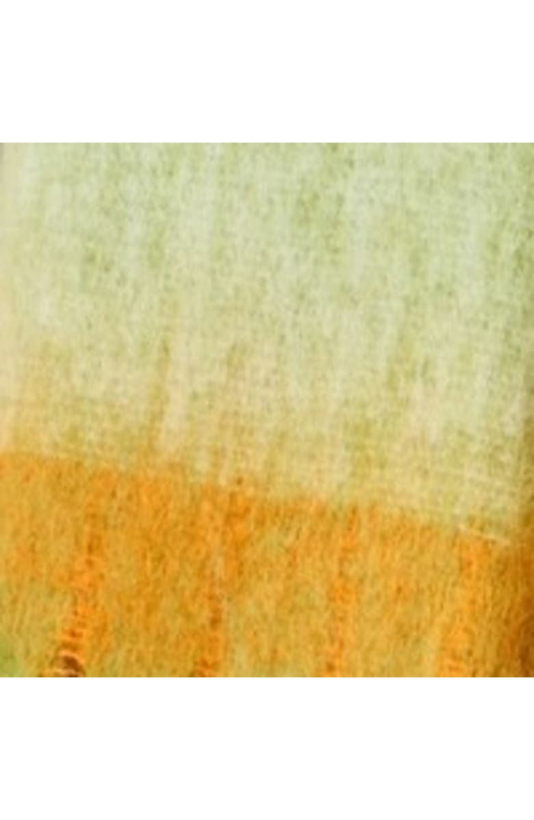 Yumi Super Soft Color Block Scarf, Alternate, color, Green