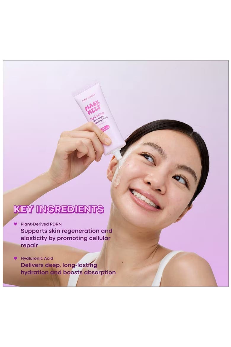 Mask Melt Hydrating Overnight Wrapping Mask, Alternate, color, NO COLOR