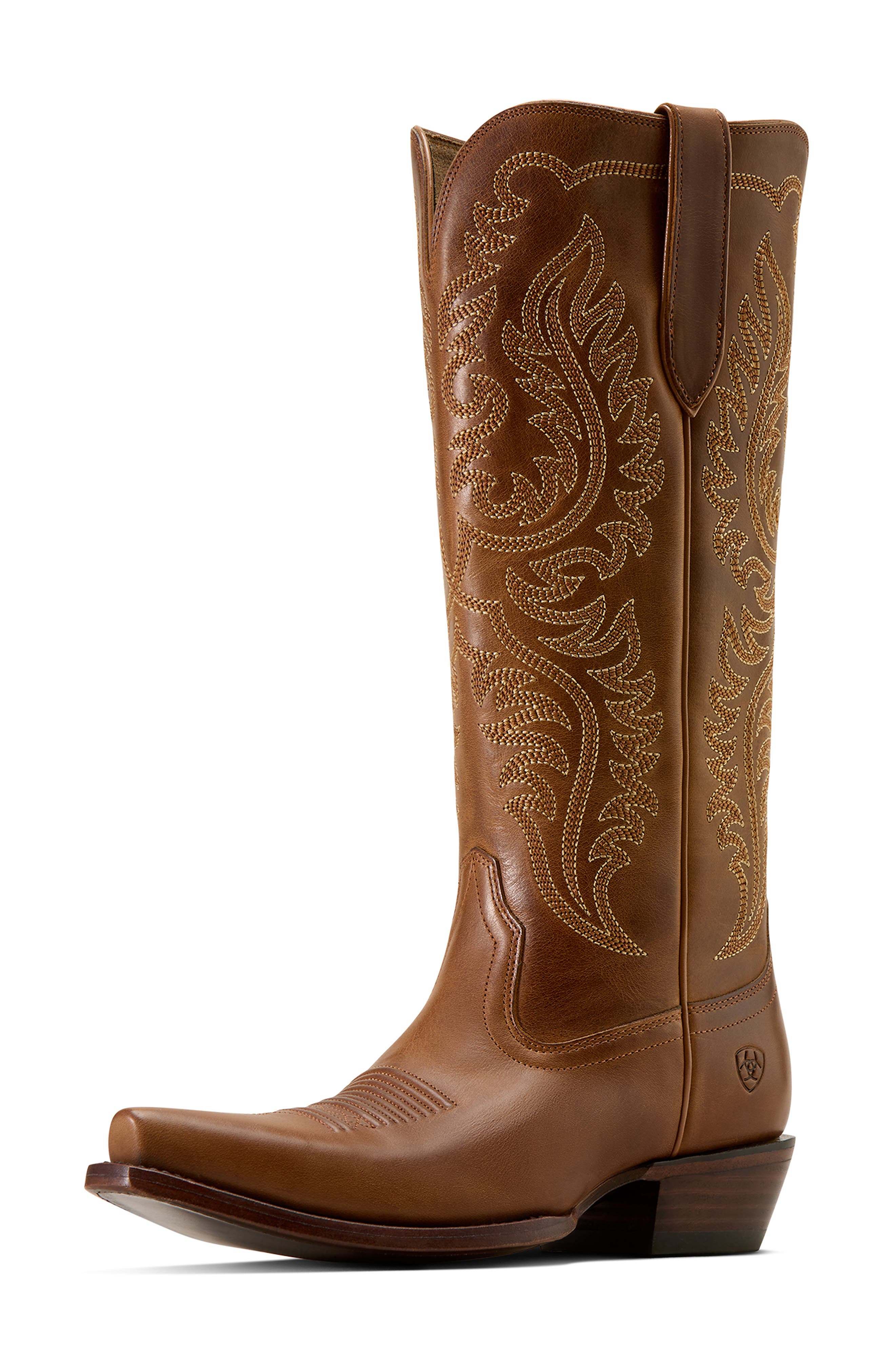 Ariat Ellamore X Toe Western Boot, Alternate, color, Smoked Wheat