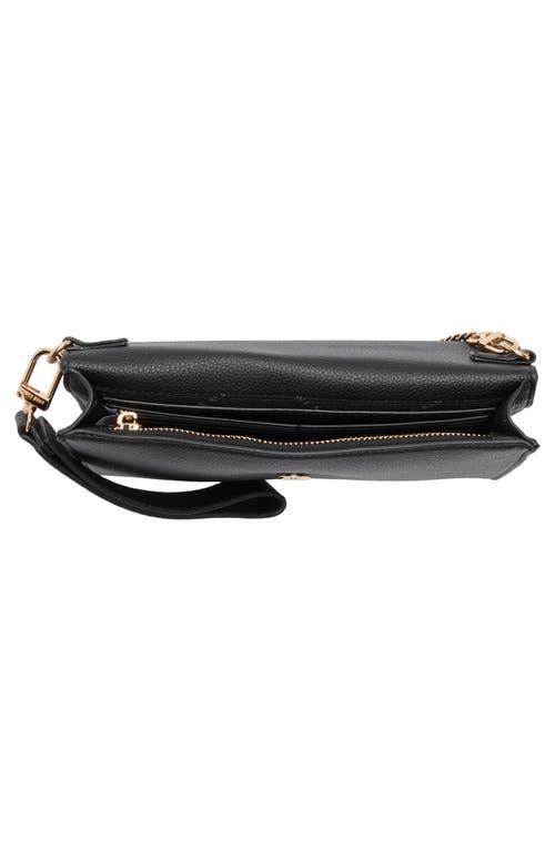 ANNE KLEIN ANNE KLEIN BELTED WALLET ON A CHAIN CROSSBODY BAG