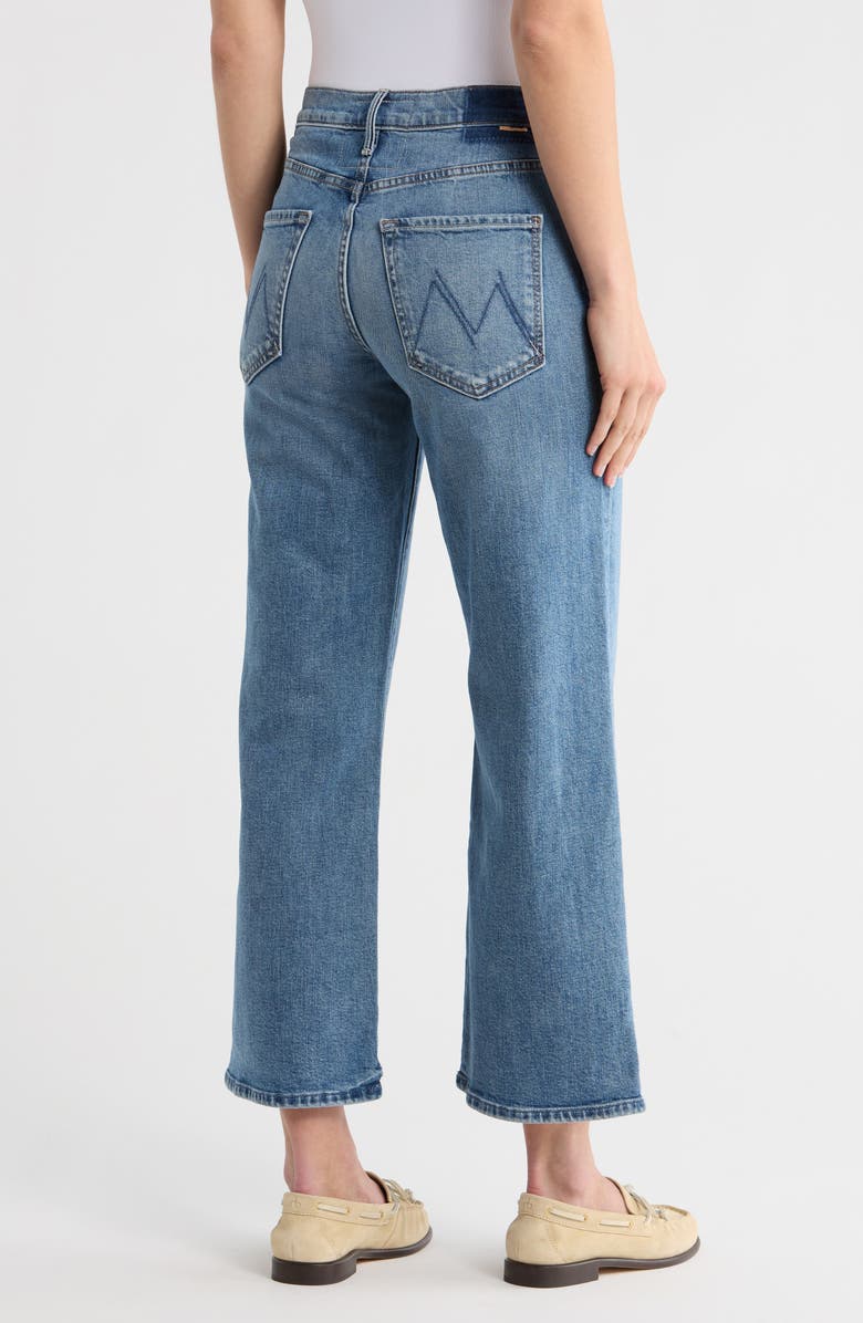 MOTHER The Maven Mid Rise Ankle Wide Leg Jeans, Alternate, color, 