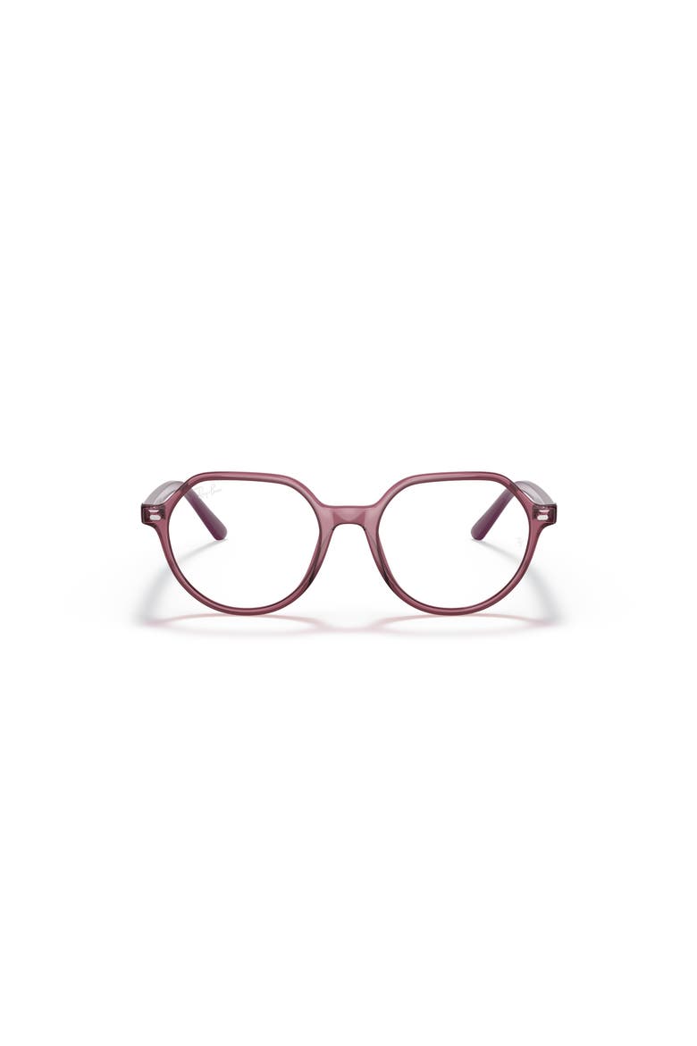 47mm Square optical glasses, Alternate, color, Pink