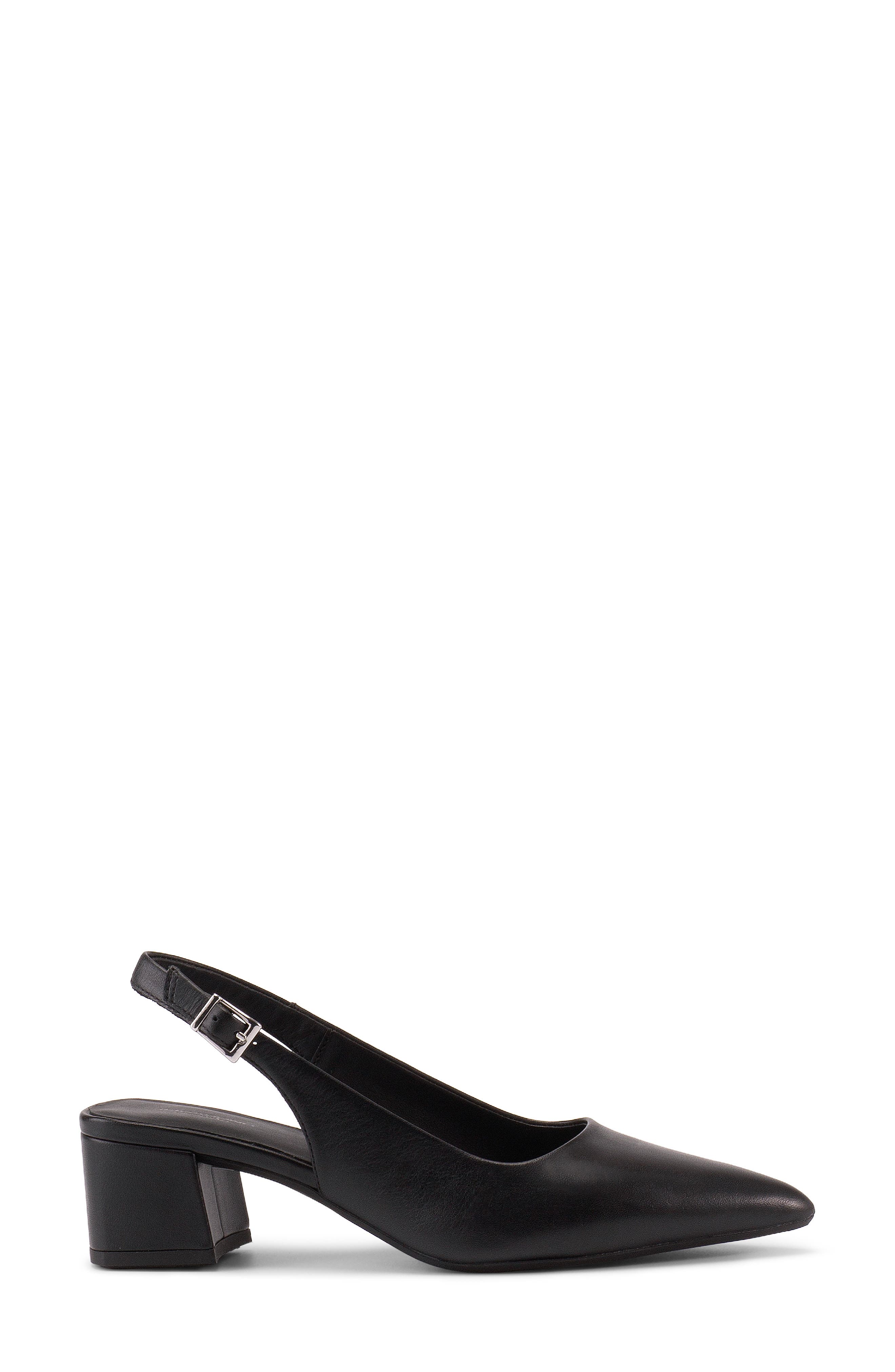 Vagabond Shoemakers Marta Slingback Pump, Alternate, color, Black