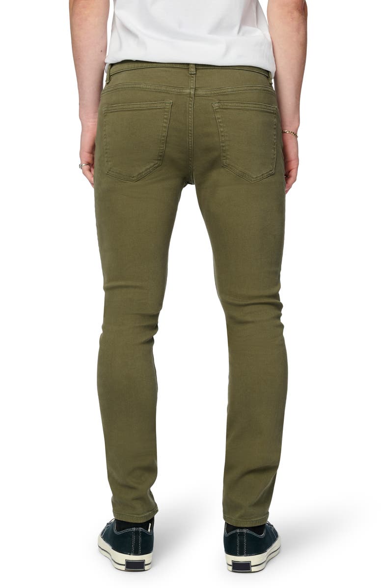 WARP+WEFT Skinny Jeans, Alternate, color, Moss Green