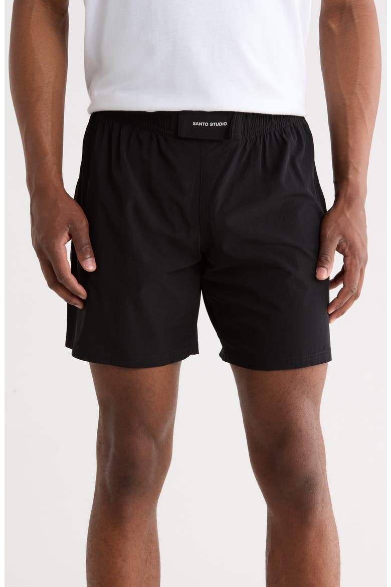 Tempo Sport Torino Shorts, Main, color, BLACK