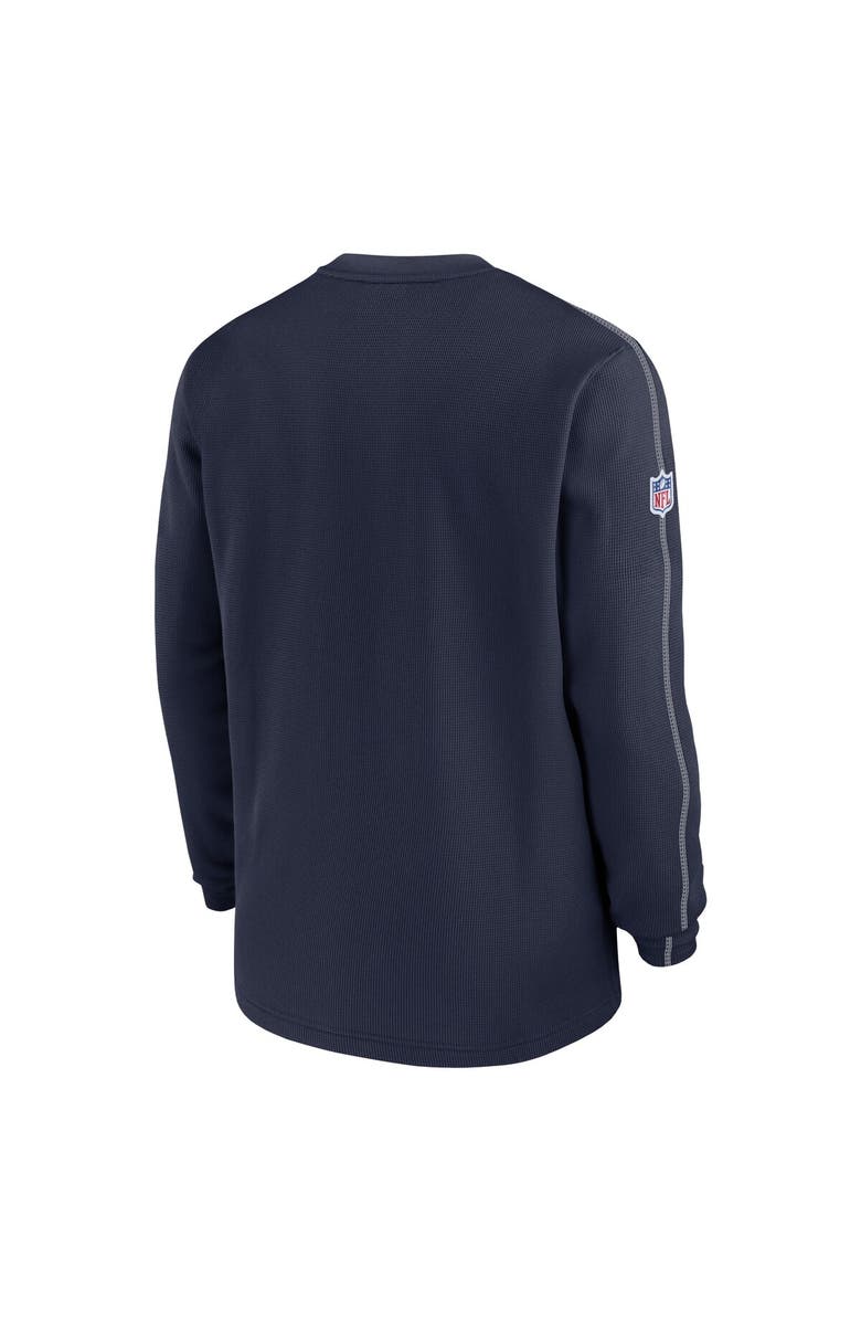 Nike Men's Nike Navy Dallas Cowboys 2024 Sideline Coach Vintage Pullover Sweatshirt, Alternate, color, Navy
