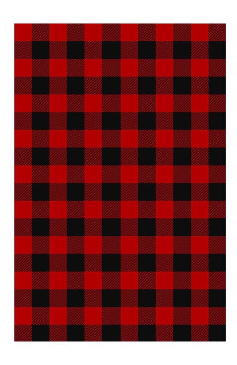 Buffalo Plaid Red & Black