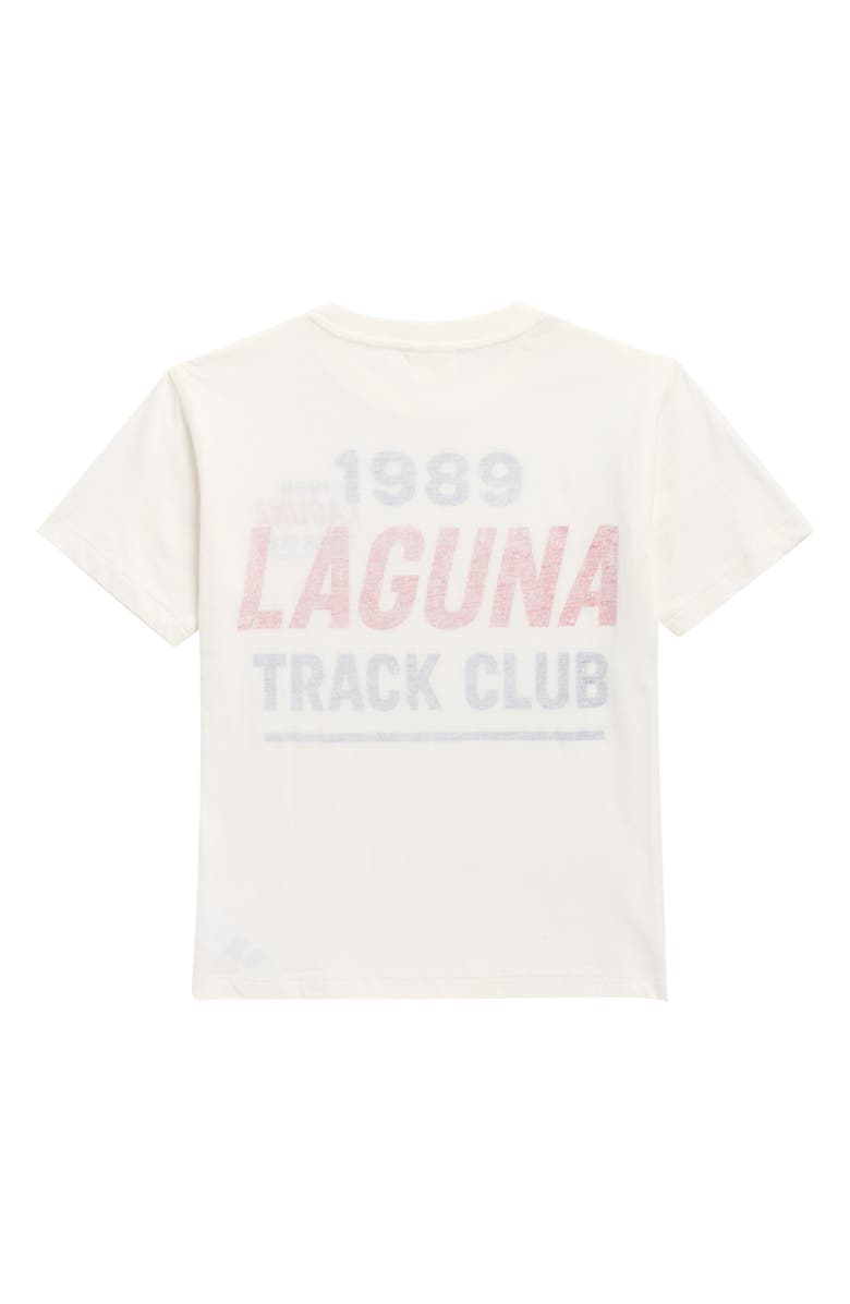 PacSun Kids' Laguna Track Club Cotton Graphic T-Shirt, Alternate, color, Off White