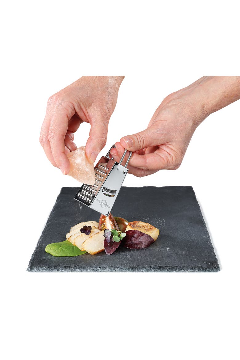 Mini Box Grater, 18/8 Stainless Steel, Alternate, color, Silver