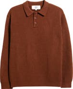 925 Originals Nicolas Rib Polo Sweater