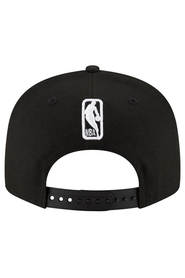 Men's New Era Black Phoenix Suns 9FIFTY Snapback Hat, Alternate, color, Black