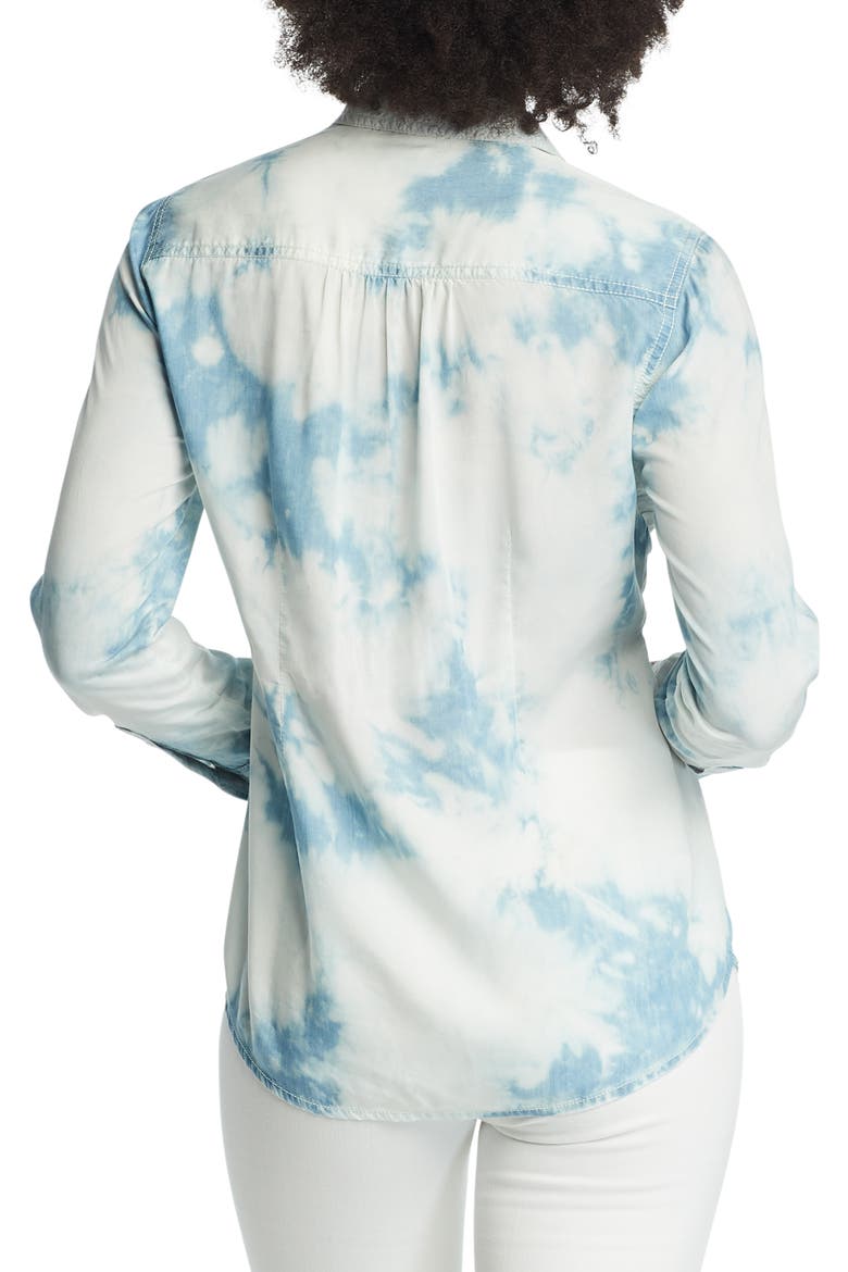 Tie Dye Shirt, Alternate, color, BLUE MULTI