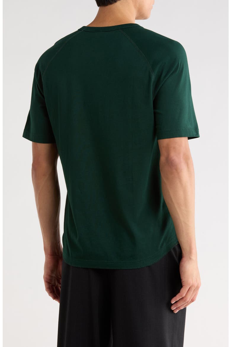 Lightweight Jersey Raglan T-Shirt, Alternate, color, BRITISH RACING GREEN