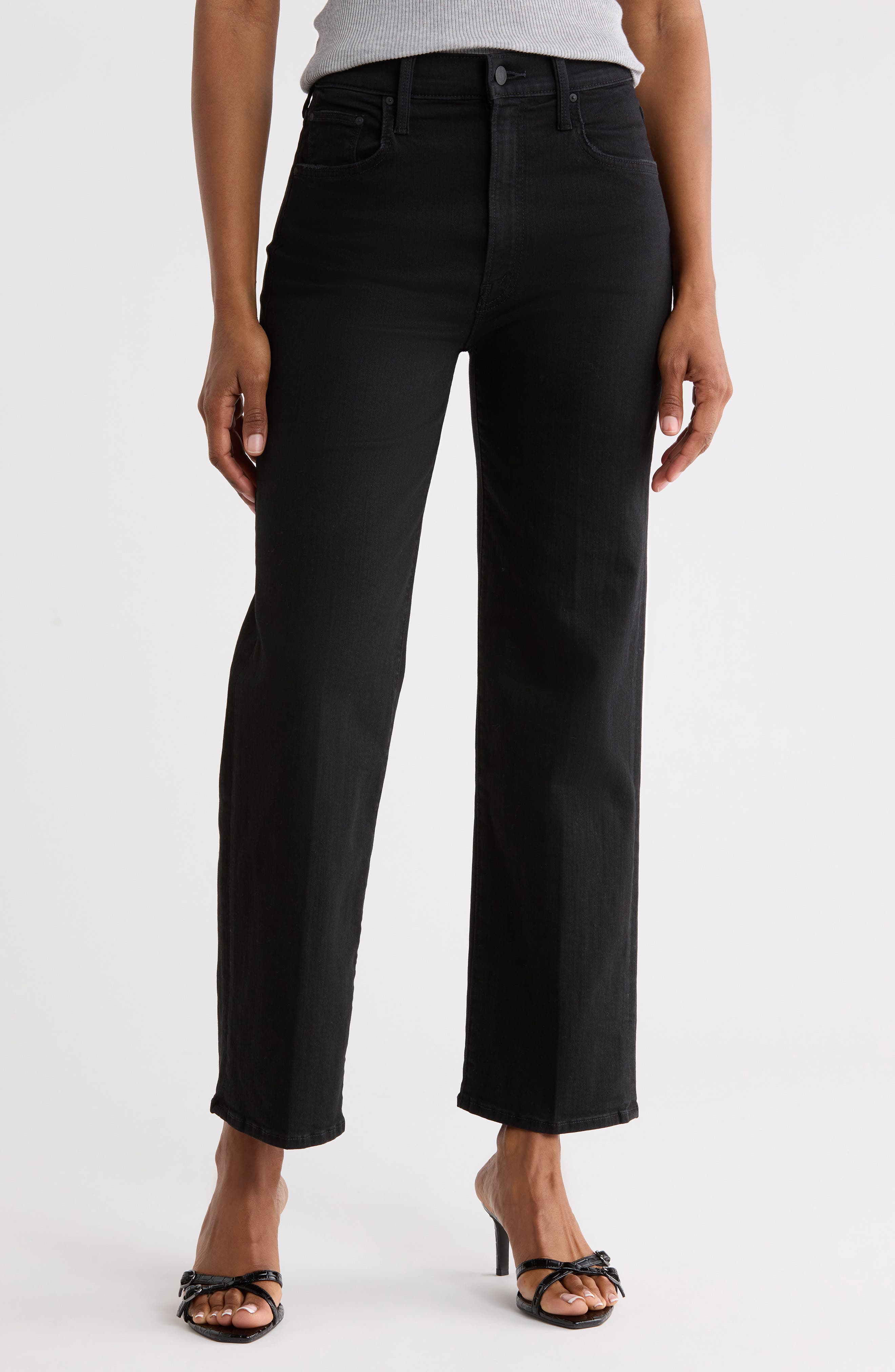 The Rambler High Waist Ankle Straight Leg Jeans