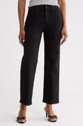 MOTHER The Rambler High Waist Ankle Straight Leg Jeans