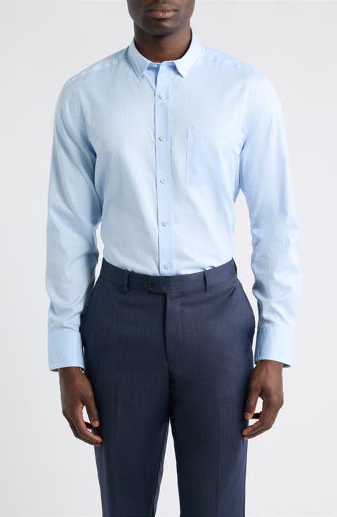 Ovation Non-Iron Cotton Button-Up Shirt
