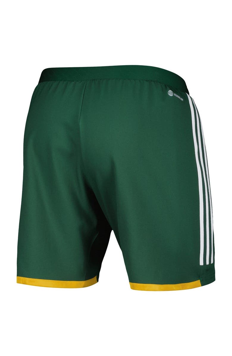 adidas Men's adidas Green Portland Timbers 2023 Away AEROREADY Authentic Shorts, Alternate, color, Green