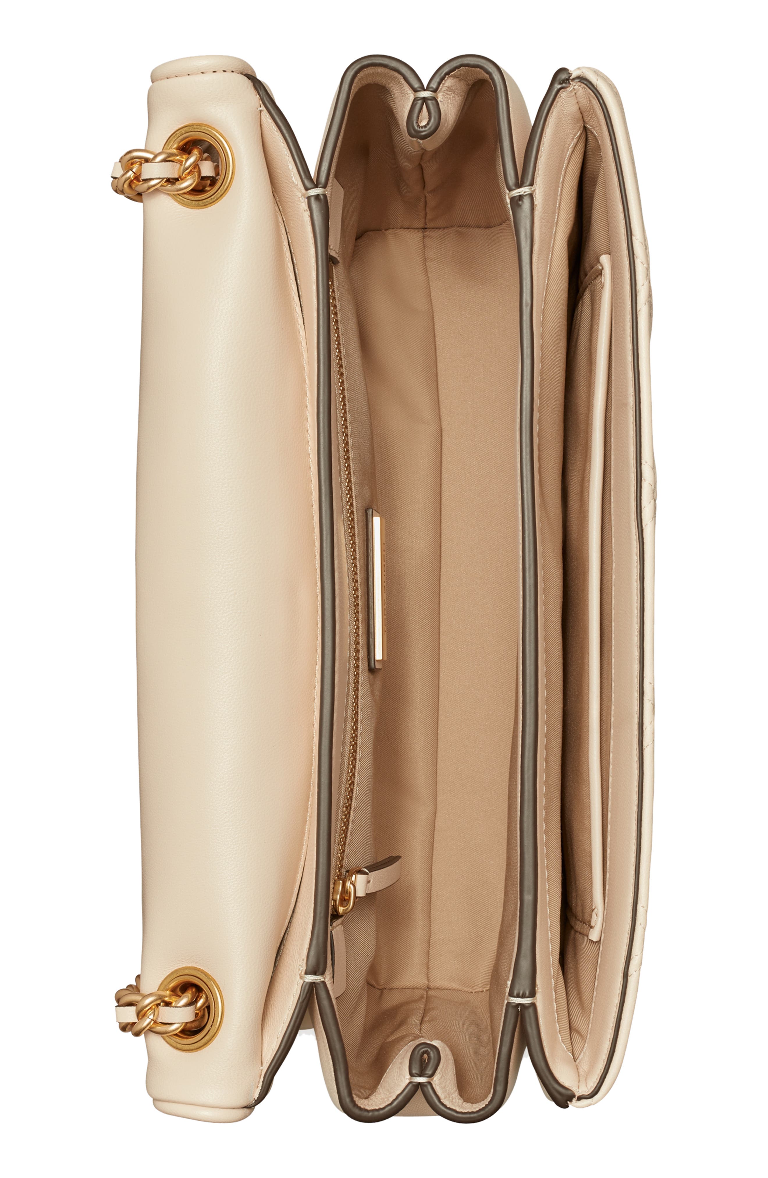 Tory Burch Fleming Soft Convertible Leather Shoulder Bag, Alternate, color, 