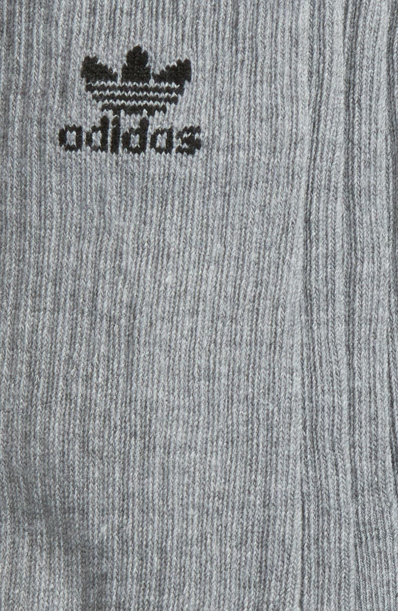 adidas Originals 6-Pack Original Trefoil Crew Socks, Alternate, color,