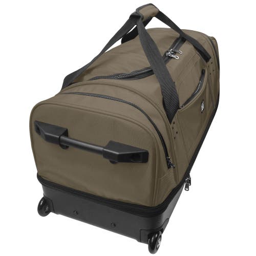 Ful Workhorse 30" Split Level  Rolling Duffle Bag In Brown