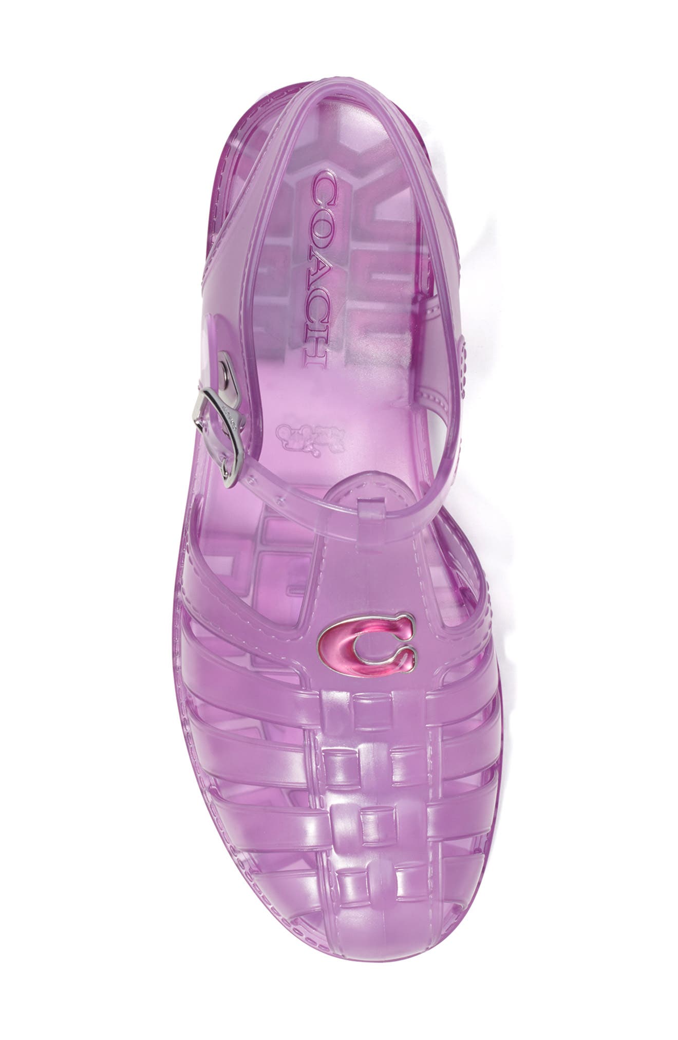 COACH Jelly Fisherman Sandal, Alternate, color, 