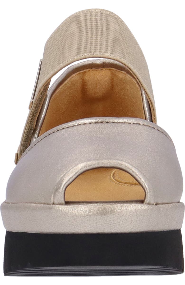 L'Amour des Pieds Amadour Ankle Strap Sandal, Alternate, color, Champagne