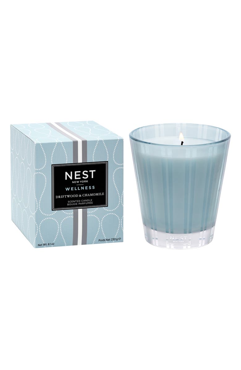 NEST New York Driftwood & Chamomile Scented Candle, Alternate, color, 