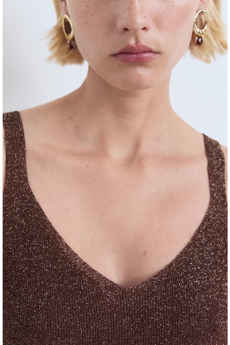 Sweater Tank, Alternate, color, BROWN